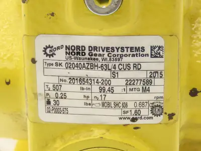 Used NORD _UNKNOWN_ Speed Reducers Indiana US | Arrow Industrial #1408831