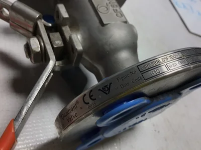 Quadrant B82N Ball Valve Size 3″ CF8M Body 275 PSIG 316 Stainless Steel