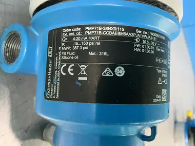 Used 2024 ENDRESS+HAUSER PMP71B38NX0/115 Pressure Transmitters Ohio US | HGR 24 #1474818