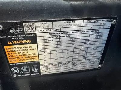 Used 2019 DOOSAN BC15S-5 Misc Forklifts Minnesota US | Birnstengel Equipment #1550228