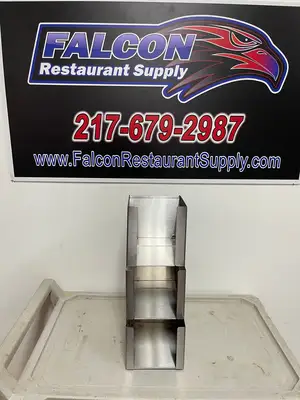 Used BK-Resources Used BK Resources FBH-3 Stainless 3 Tier Lid Organizer Food Preparation & Supplies Illinois US | Falcon Restaurant Supply #1373778