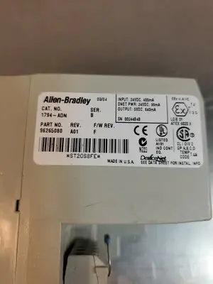 Used Allen-Bradley 1794-ADN PLC Processors | Palmetto Automation #1156432