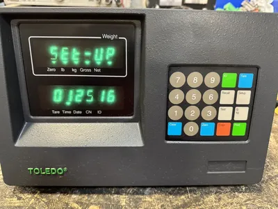 TOLEDO SCALE 8142 OPERATOR PANEL Excellent Condition @2D