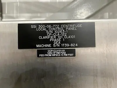 USED 2020 GEA WESTFALIA SSI-300-06-772