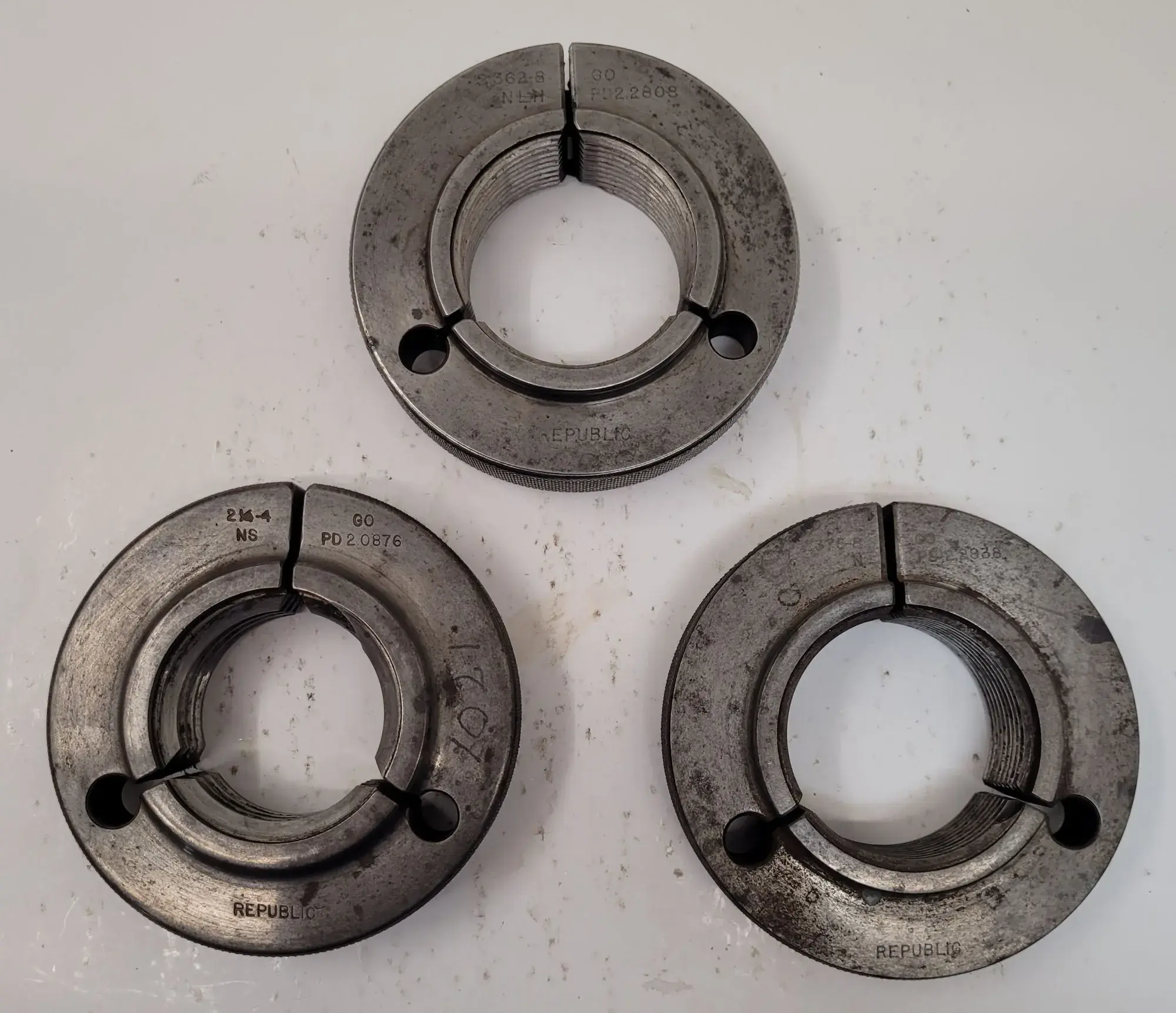 Used REPUBLIC THREAD RING GAUGES Misc Industrial Equipment Kentucky US | Aucto #687693