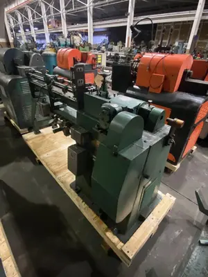 5/64" Lewis Model "0" Wire Straighten and Cutoff Machine