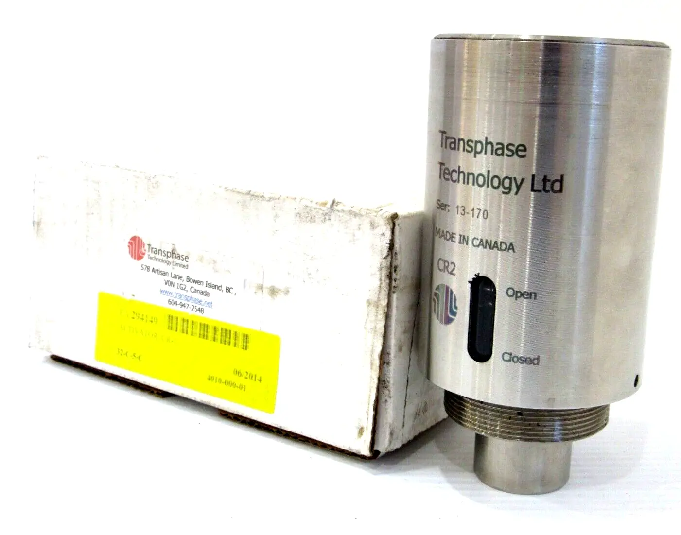 NEW TRANSPHASE TECHNOLOGY CR2 ACTUATORSSERIES 13-170
