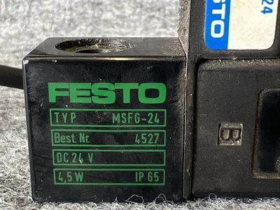 Used Festo MSFG-24 Valves/Fittings California US | Davliegogo LLC #1719298