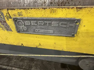 10' X 1/4" BERTSCH PLATE BENDING ROLL: YOBRO #23745