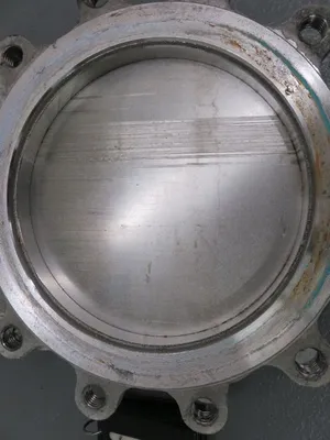 Rovalve / Tyco 10"-150 knife gate valve with pneumatic actuator