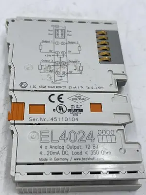 Used BECKHOFF BECKHOFF EL4024 PLC Input & Output | ND Industrial Surplus #1214502