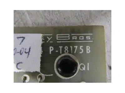Sciaky Bros PT-2 Filament Control Driver B-T8174 P-T8175B