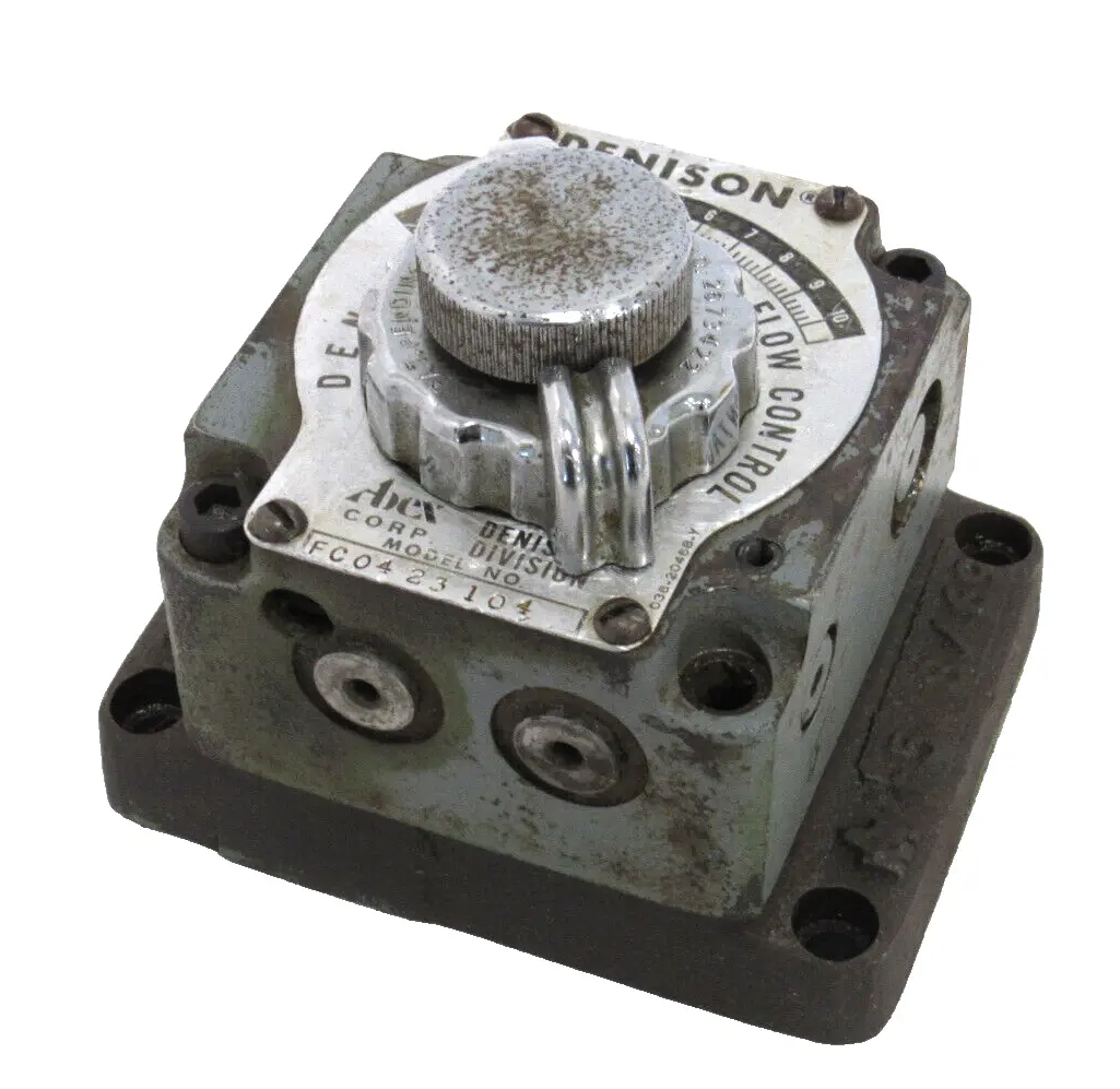 USED DENISON FC0423104 FLOW CONTROL VALVE