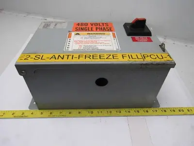 Daykin LTFS-09 U Electric Transformer Disconnect 250 VA PRI: 480V SEC: 120V