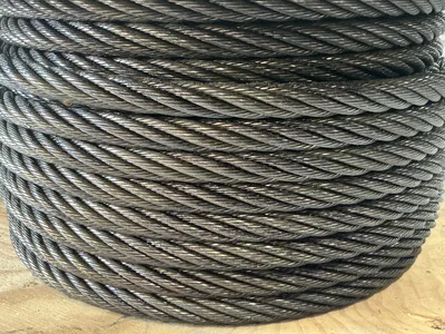 Wireco 5/8 6X26WS Wire Rope RR FLEX – X IWRC RP104690 140′