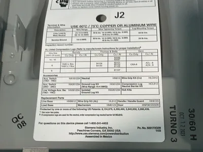 New | in-Stock SIEMENS HNF361 Circuit Breakers Ohio US | HGR 24 #1277765