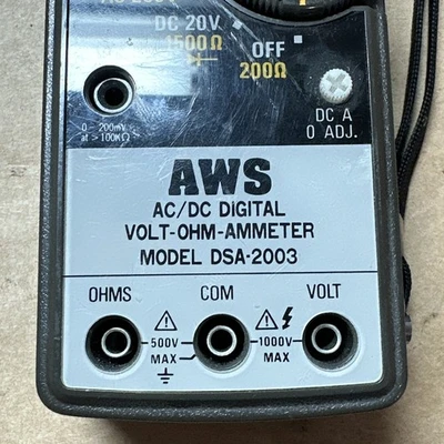 USED AWS DSA-2003