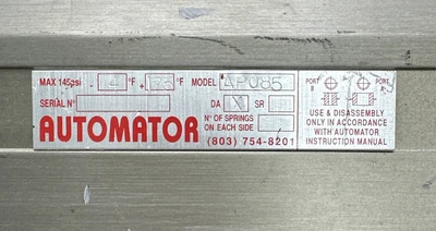 NEW AUTOMATOR DA AP085