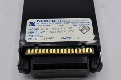 NEW NEWPORT 872-02A-D1-D3