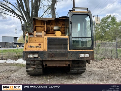 Used 2015 MOROOKA MST2200-VD Articulated Dump Trucks Louisiana US | Proxy Equipment #1377925