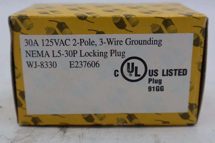 Used NEMA L5-30P Misc Electrical & Power Parts Connecticut US | BG Industrial Surplus #472917