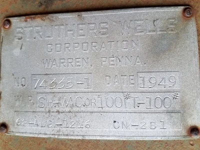 USED STRUTHERS WELLS 743351