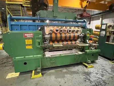 60" x 7.00" x 40,000# Stamco Slitting Line