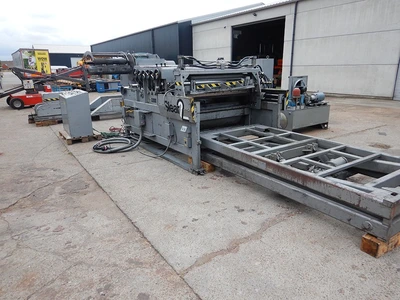 USED IOWA SLITTING & CUT TO LENGTH 1600 X 3 X 12 TON CNC