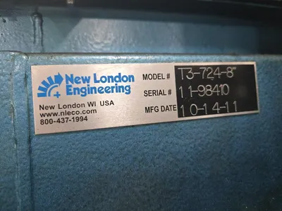 National Machinery .420" Double Stroke Roller Header; Cutoff Diameter: .420", PPM: 200, Max Cutoff