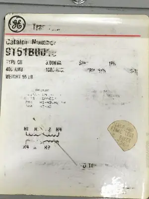 USED GENERAL ELECTRIC 9T51B0013