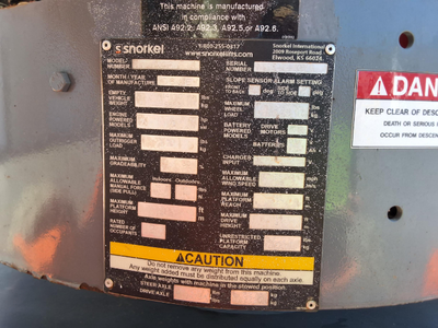 Used 2016 Snorkel A46JE Manlifts North Carolina US | Stack Equipment #1271295
