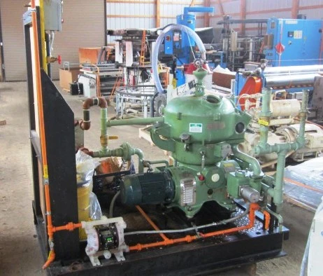 Westfalia OTA 14-00-066 biodiesel purifier skid, SS.