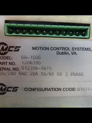 USED MCS SA-1000