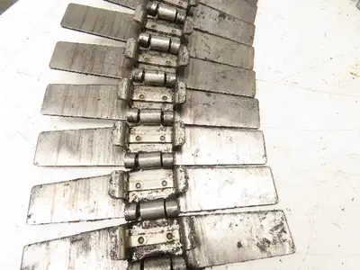System Plast 881 Stainless Steel TableTop Conveyor Chain Side-Flexing 7.5"x 34'