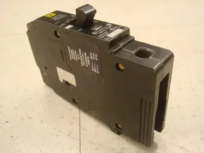Square D EJB14020 Circuit Breaker 20 Amps 277VAC 1 Pole Used