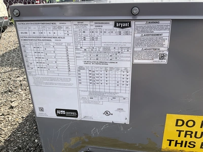 Used BRYANT CRPWREXH Air Conditioning Equipment Michigan US | Miedema Asset Management Group #1411130
