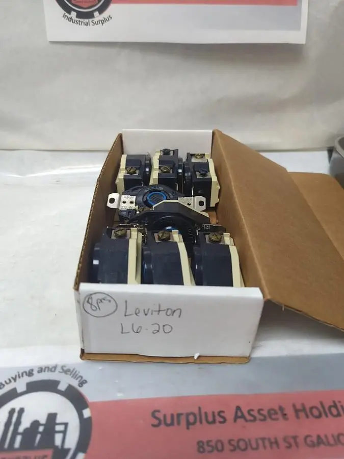 Used LEVITON L6-20 Miscellaneous Equipment (Electrical & Power) | Surplus Asset Holdings #1197118