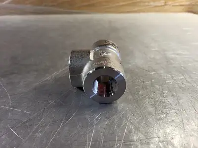1/2" Stainless Steel Tee A/SA182 F304/F304L N2480 B16 3M