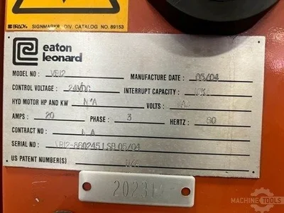 USED 2004 EATON LEONARD VR-12