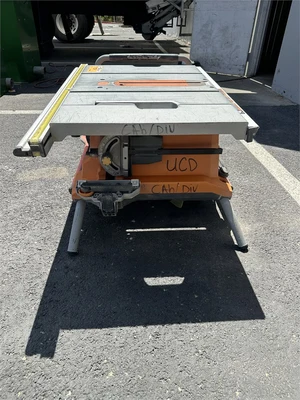 Used RIDGID "R45101" Woodworking Table Saws California US | MachineryMax #1373203