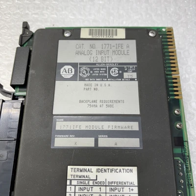 USED Allen-Bradley 1771-IFE