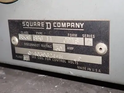 USED SQUARE D SBG 11