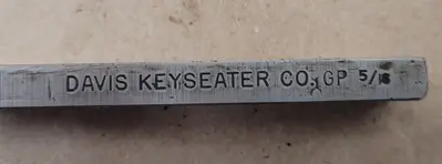 Used DAVIS 5/16 KEYSEATER Misc Industrial Equipment Kentucky US | Aucto #687920