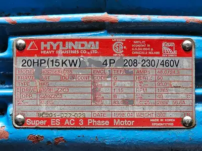 Used HYUNDAI HKS256SR235 A.C. Motors British Columbia CA | Lenmark #1489094