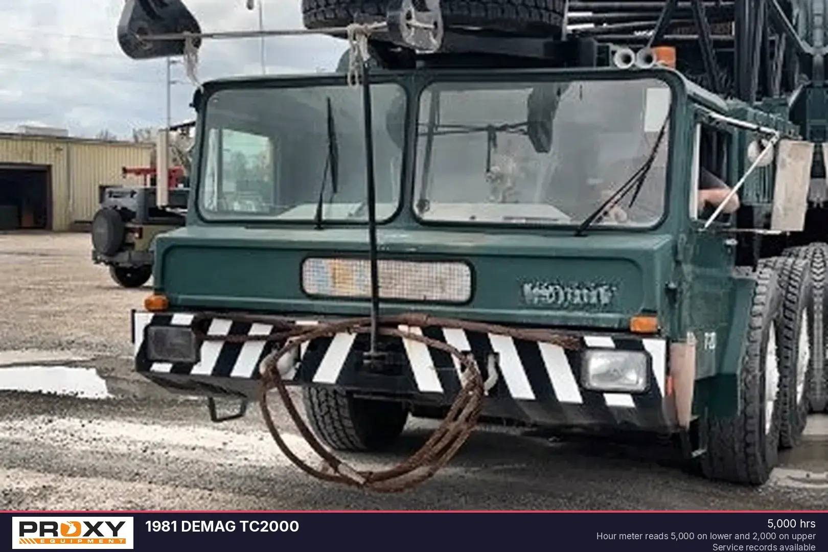 Used 1998 DEMAG TC2000 Truck-Mounted Cranes Louisiana US | Proxy Equipment #1382976