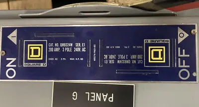 USED SQUARE D QMB324W