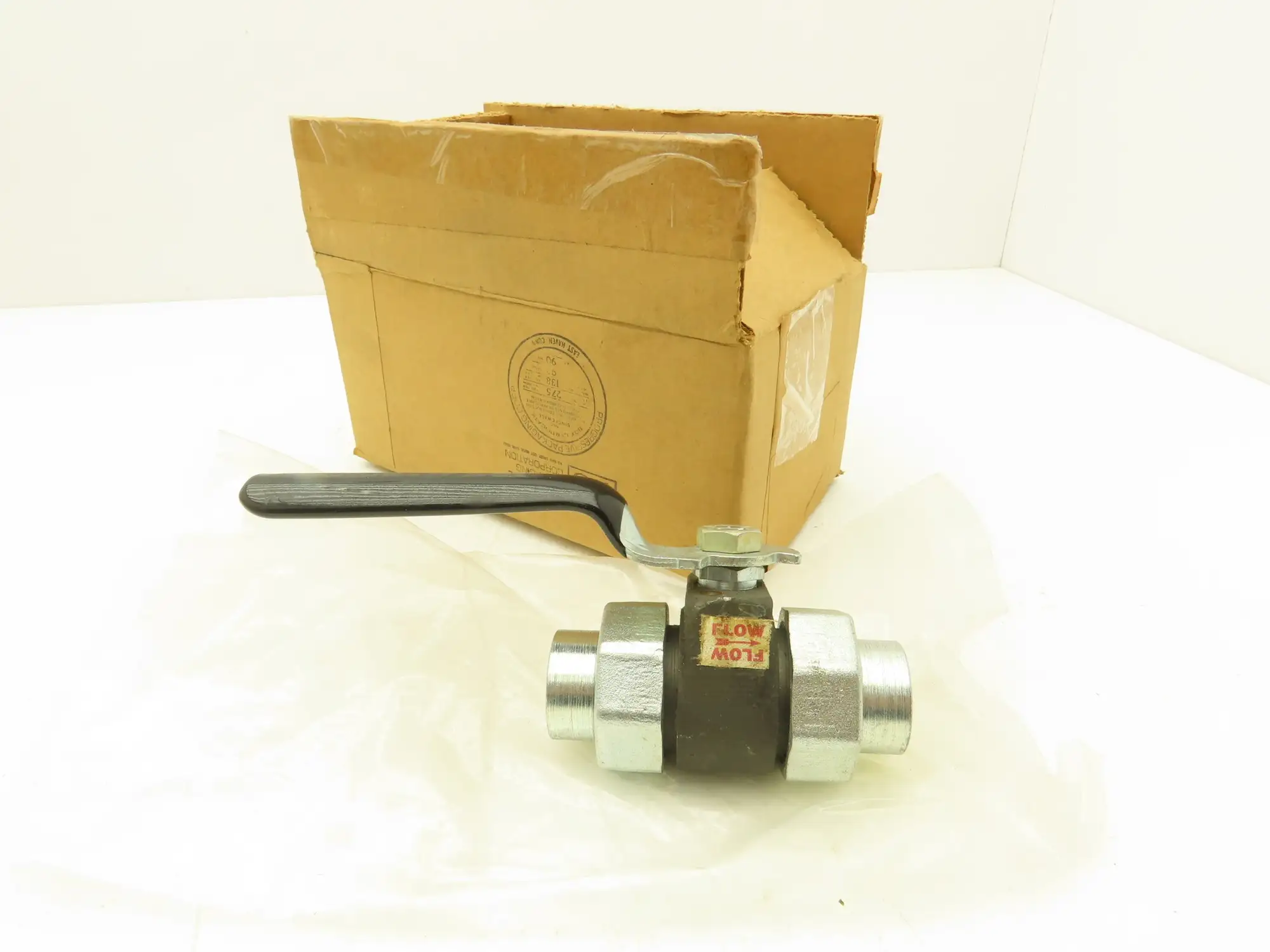 Marpac B790KT 3/8" NPT Ball Valve Reduced Port 4500 WOG CTFE
