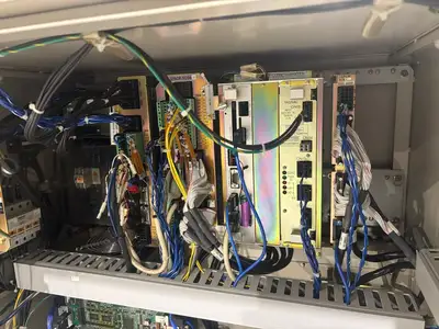Used YASKAWA UP6 ROBOT CONTROLLER SYSTEM, TEACH PENDANT, CABLES Robot Parts | Maverick Industrial Sales #1104140
