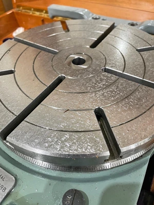 11″ MOORE ULTRA PRECISE ROTARY TABLE