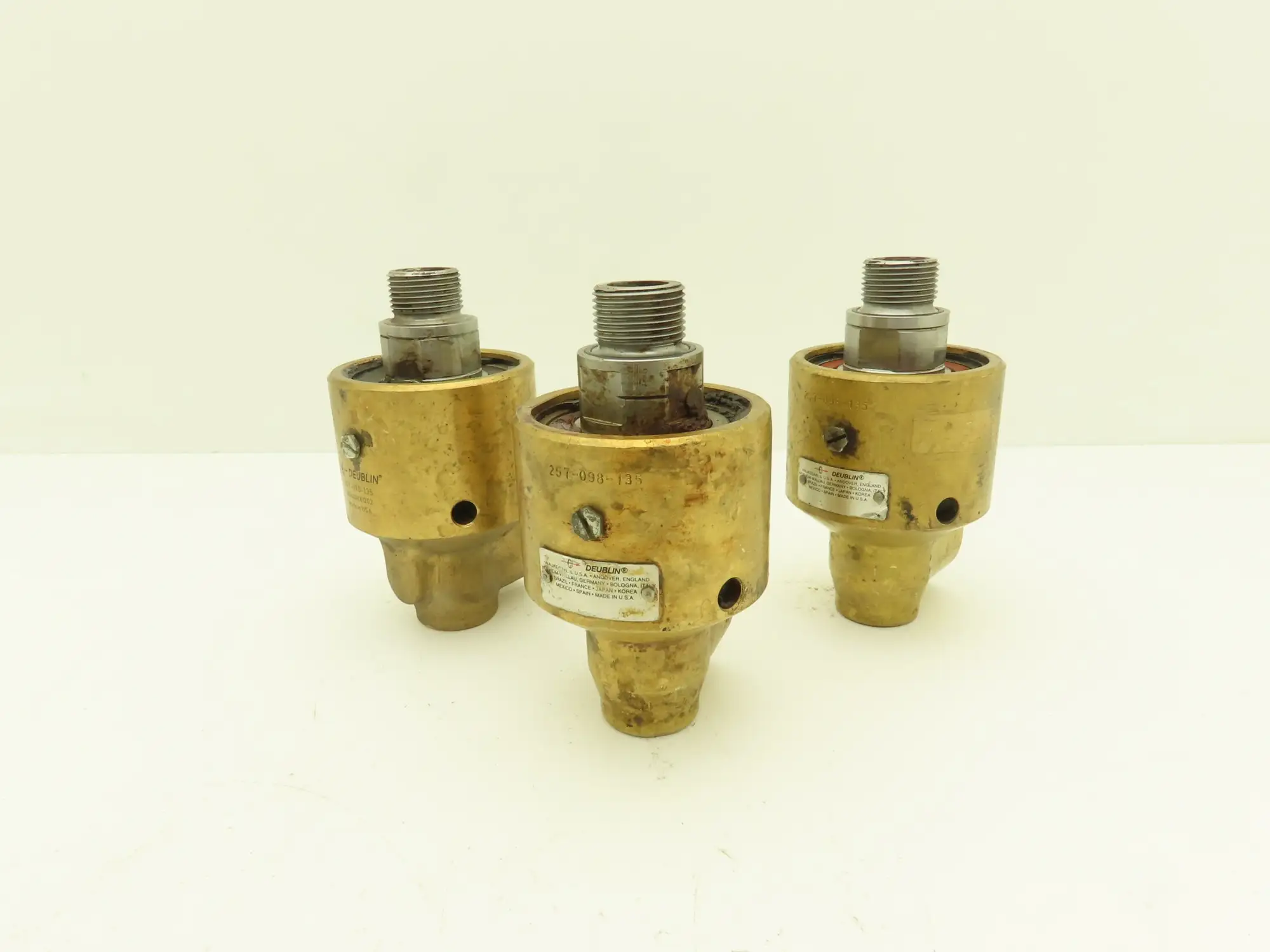 Deublin 257-098-135290 Rotary Rotating Union 1"UNS RH Rotor x 1/2"NPT Duoflow
